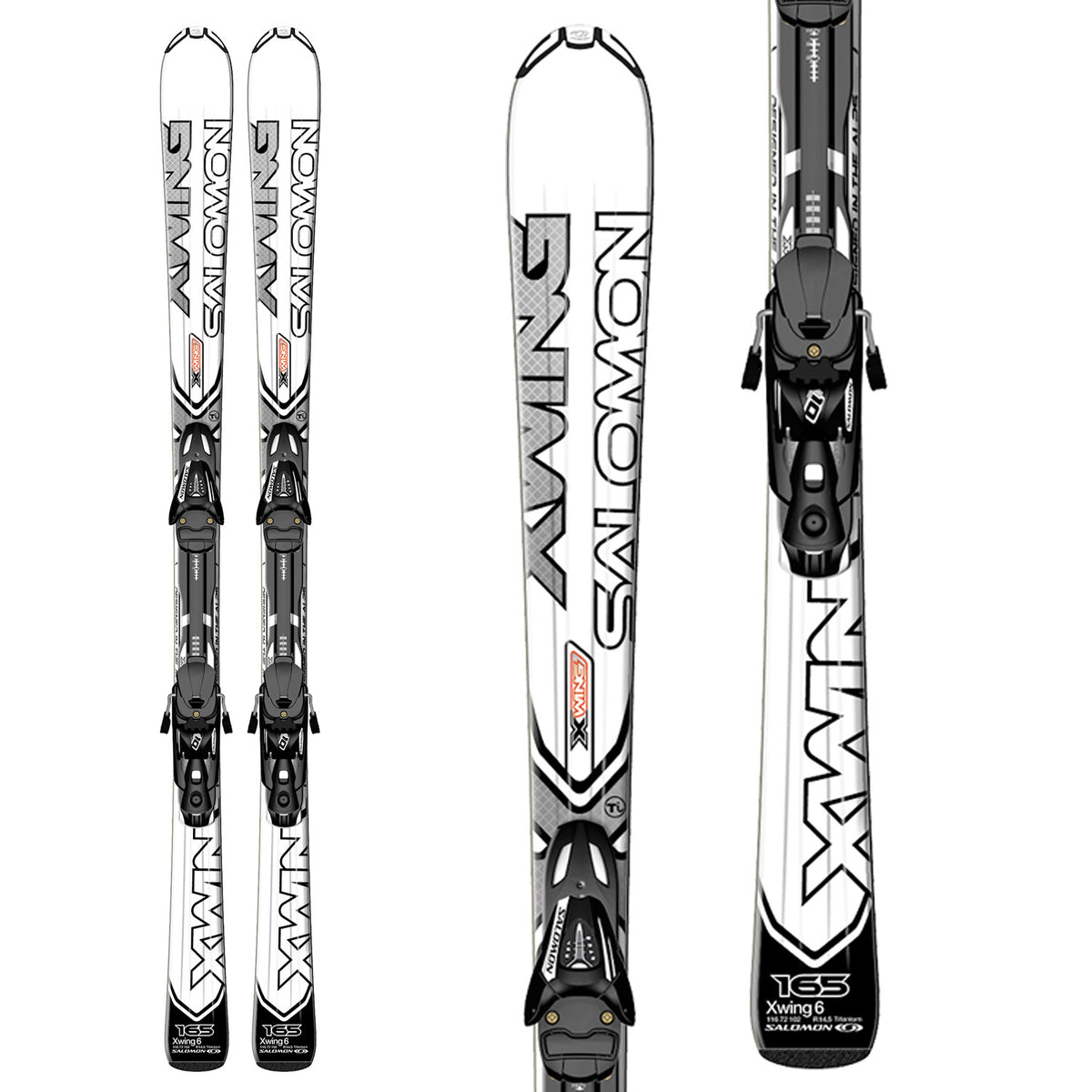 Salomon X-Wing 6 Skis + L10 Bindings 2011