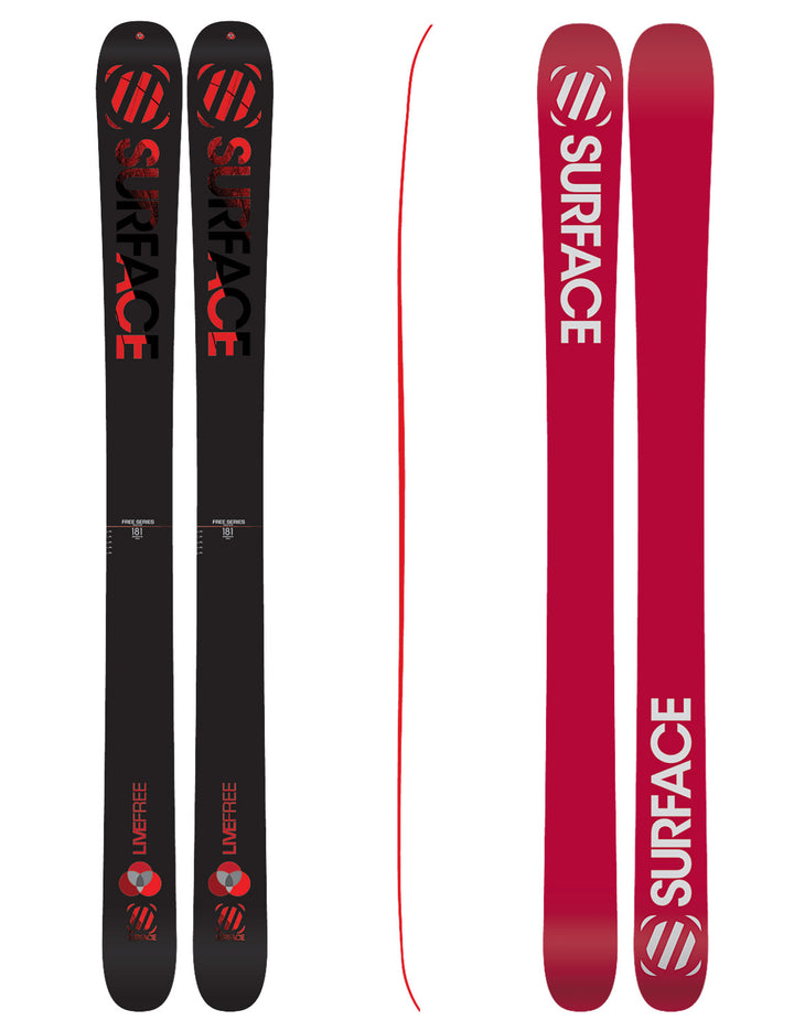 Surface Live Free Skis 2011