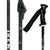 Scott X-Plor 2-Part 16 Adjustable Ski Poles 2011 Black