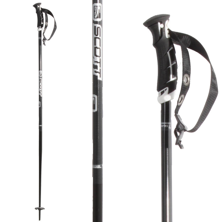 Scott Cascade Ovalized Ski Poles 2011 Black