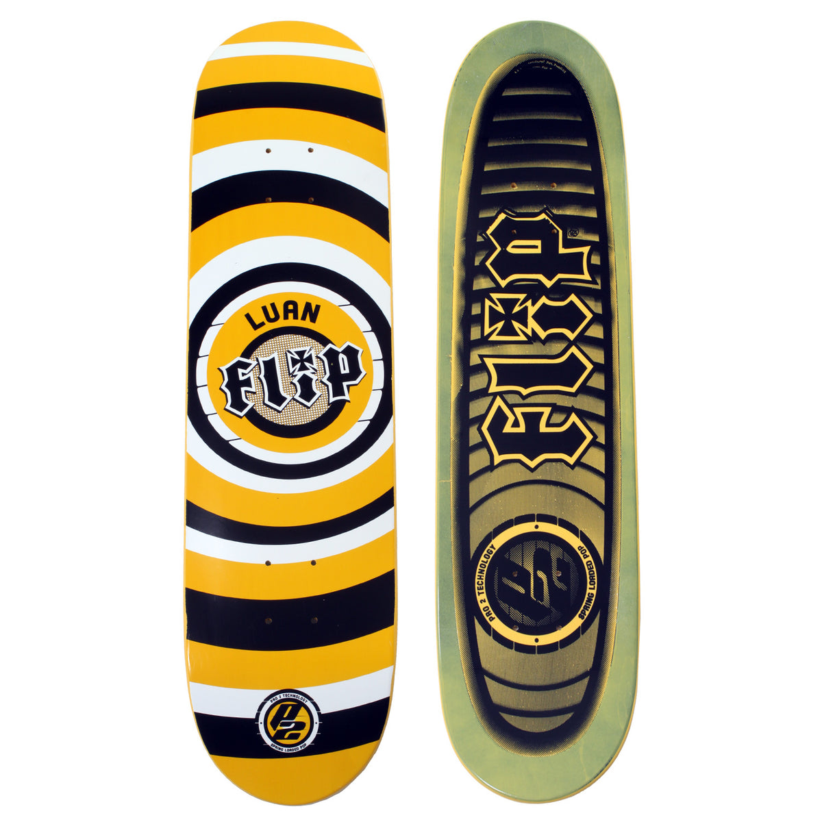Flip Luan Oliveira P2 Logo Skateboard Deck