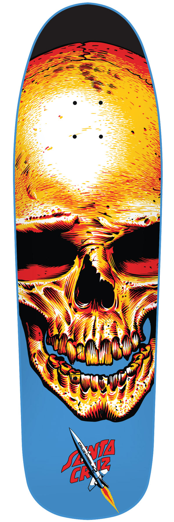 Santa Cruz Dead Pool Cruz Missle II Skateboard Deck