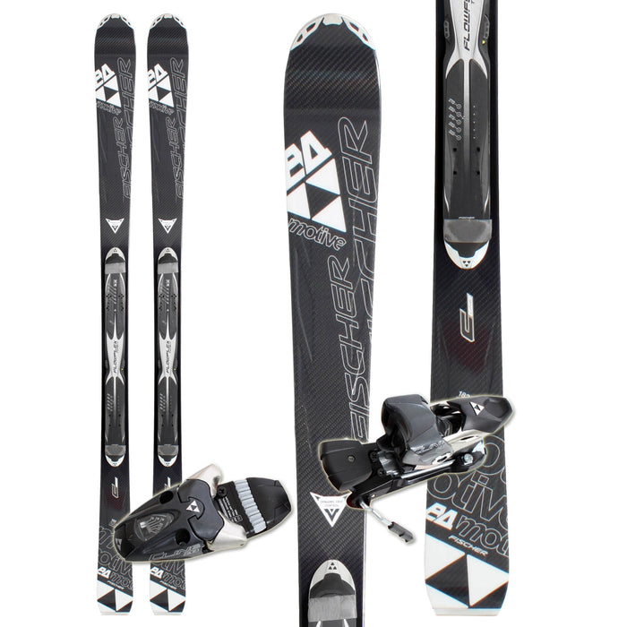 Fischer Motive 84 Powerrail Skis + C-Line Z13 Flowflex Bindings 2011