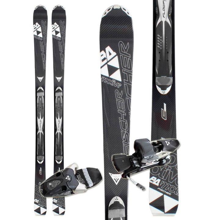 Fischer Motive 84 Powerrail Skis + C-Line Z13 Flowflex Bindings 2011