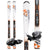 Fischer Motive 74 Powerrail Skis + RS 10 Powerrail Bindings 2011