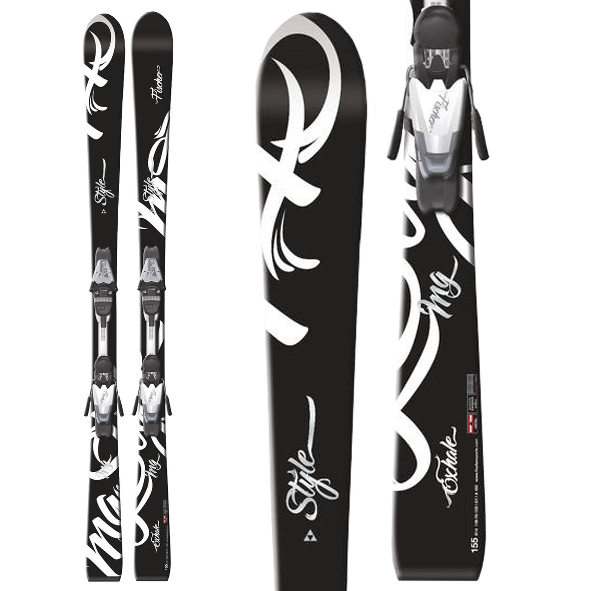 Fischer Exhale My Style Skis + V9 RF Bindings - Women's 2011