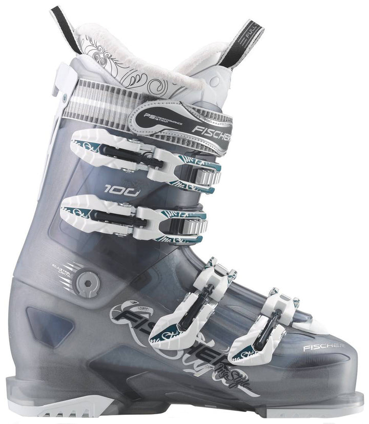 Fischer My Style 100 Ski Boots - Women's 2011 White Translucent/Blue Translucent
