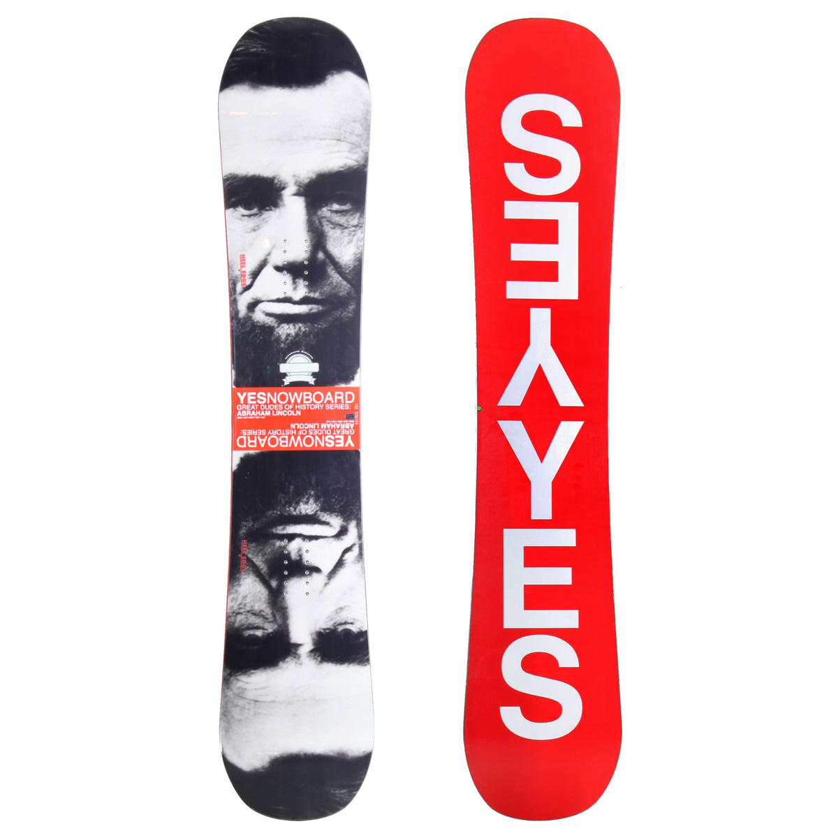 Yes. Great Dudes of History (G.D.O.H) Rocker Snowboard 2011