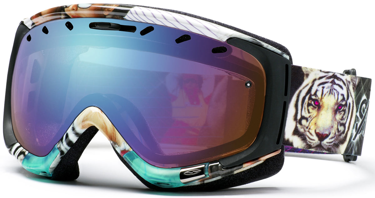 Smith Phenom Goggles Black Blogosphere/Sensor Mirror