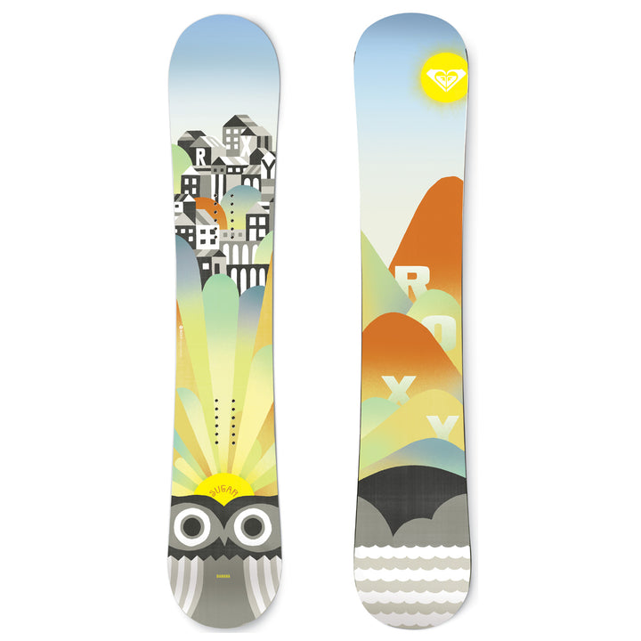 Roxy Sugar Banana Rocker Snowboard 2011