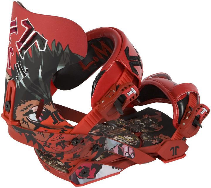 Tech Nine Lucas Magoon Pro Model Snowboard Bindings 2011
