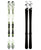 K2 A.M.P. Photon Skis + M2 10.0 Q Bindings 2011