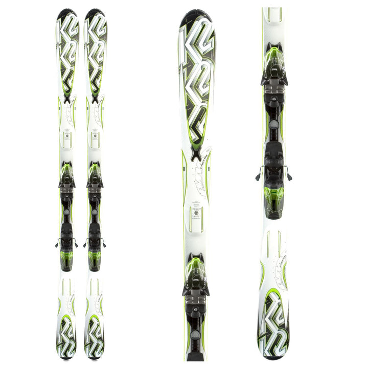 K2 A.M.P. Photon Skis + M2 10.0 Q Bindings 2011