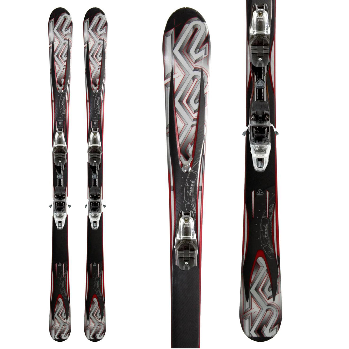K2 A.M.P. Force Skis + M2 10.0 Bindings 2011