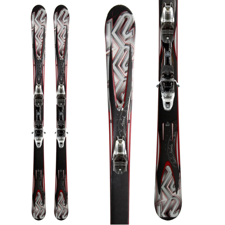 K2 A.M.P. Force Skis + M2 10.0 Bindings 2011