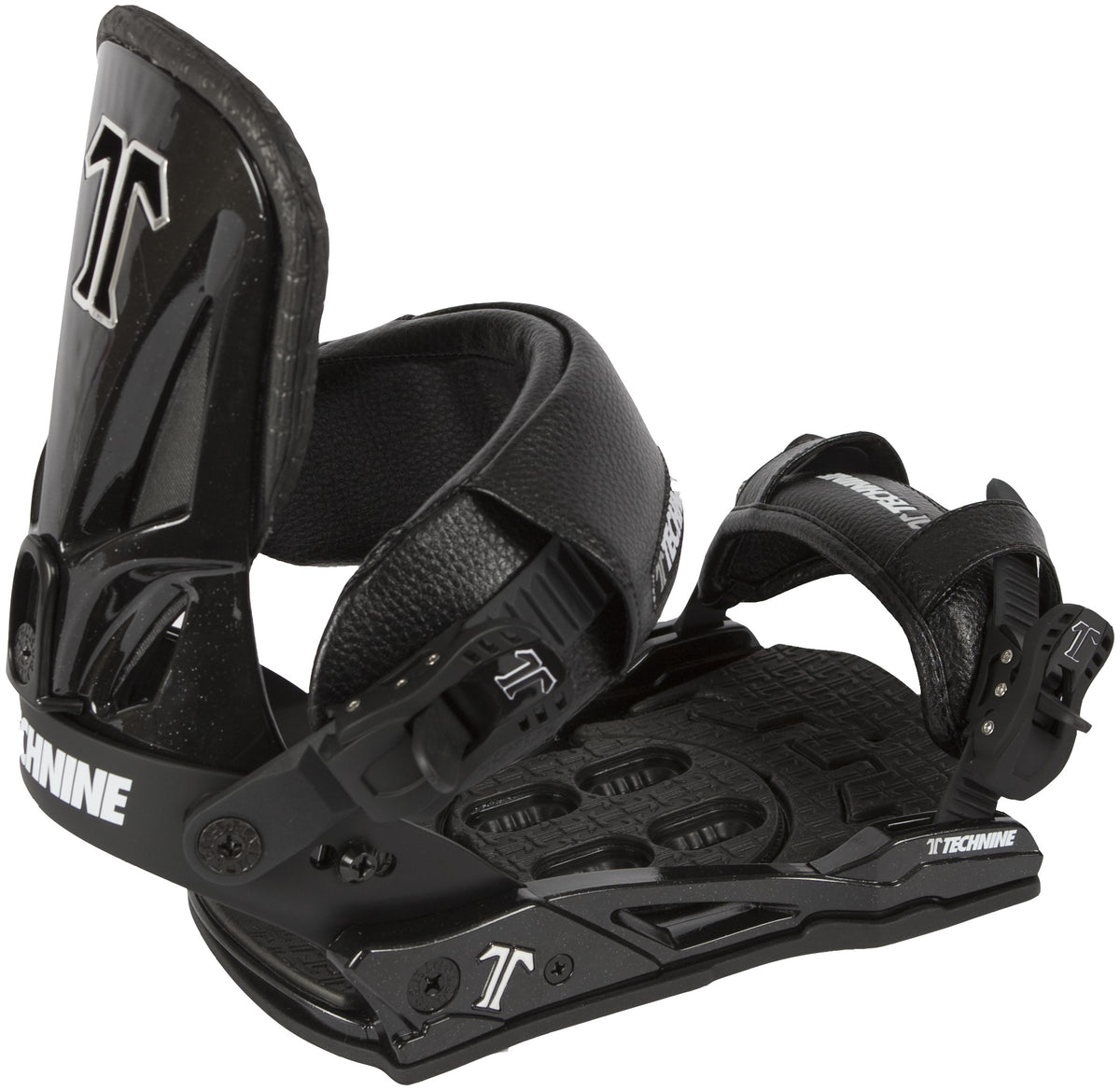 Tech Nine Split T Snowboard Bindings 2011 Black