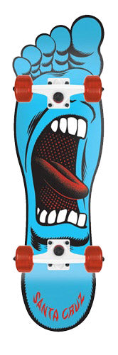 Santa Cruz Screaming Foot Right Skateboard Complete