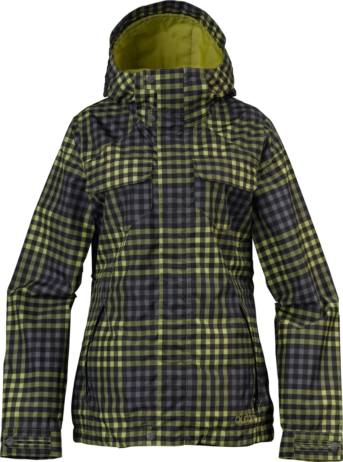 Burton Credence Jacket - Women's Grass Stain Credence Plaid