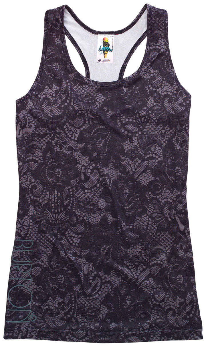 Burton Player Tank Top - Women's Smoke Lace Print