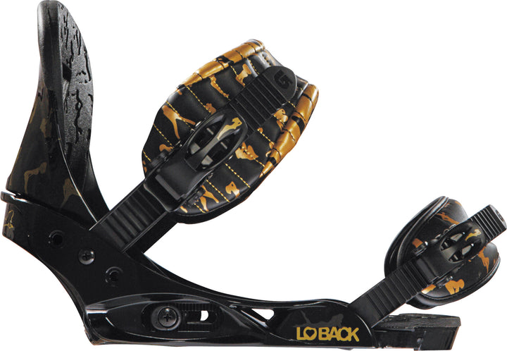 Burton Lo-Back Snowboard Bindings 2009 Black