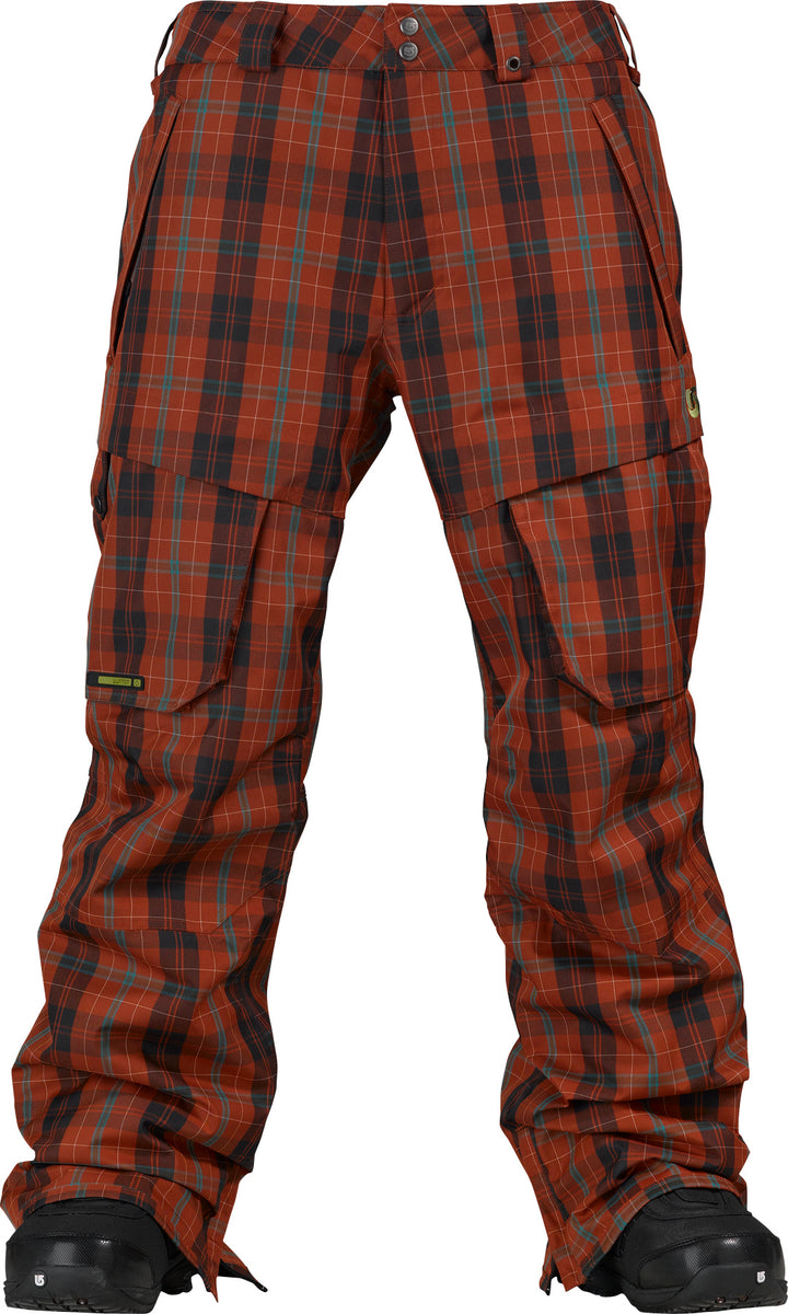 Burton GMP Vent Pants Brimstone Tartan Plaid