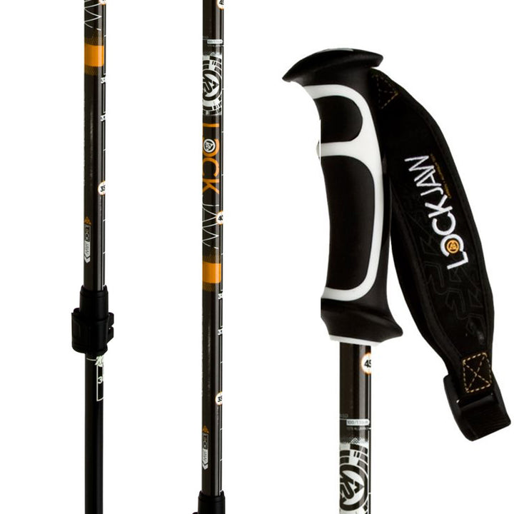 K2 Lock Jaw Carbon/Aluminum w/ Probe Ski Poles 2011 Black