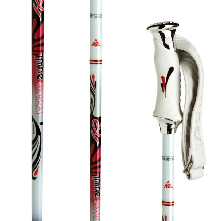 K2 6 Karat - Women's Ski Poles 2011 White