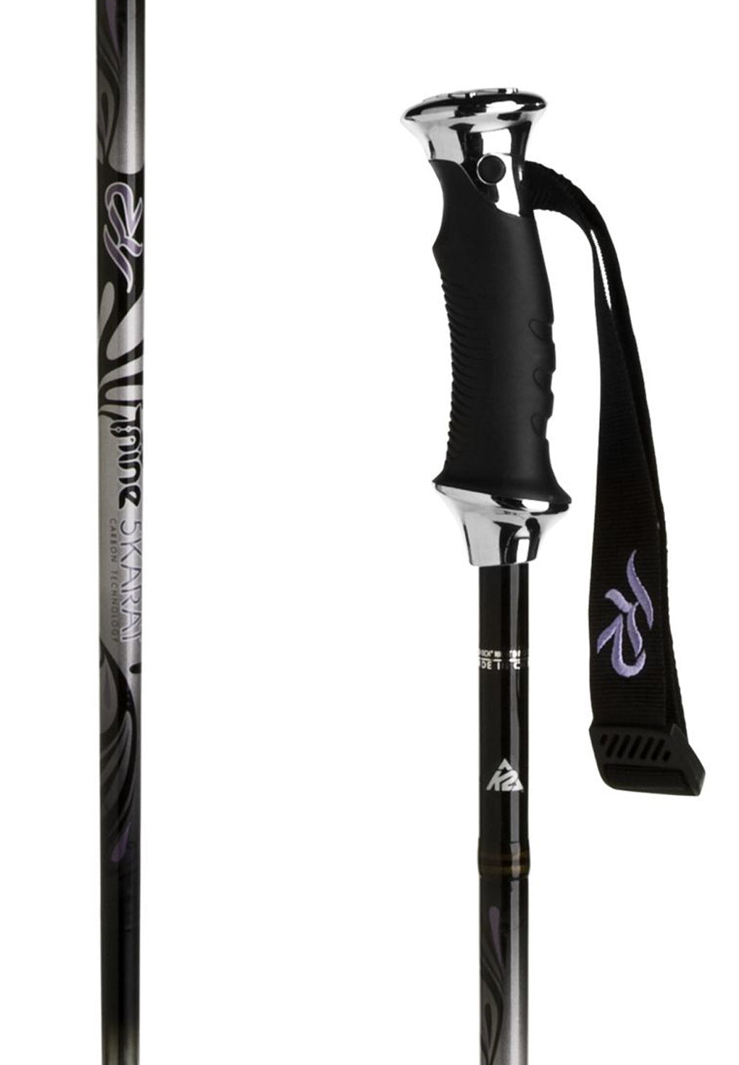 K2 5 Karat - Women's Ski Poles 2011 Black