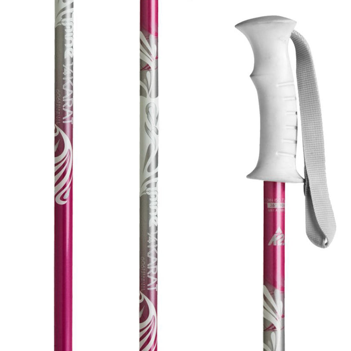 K2 1/4 Karat - Girl's Ski Poles 2011 Pink