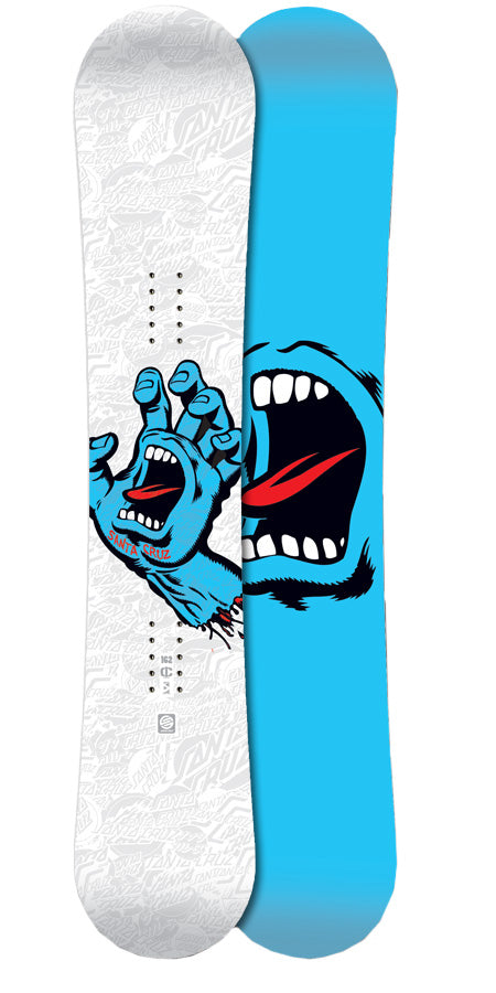 Santa Cruz Screaming Hand Allstar Snowboard 2010