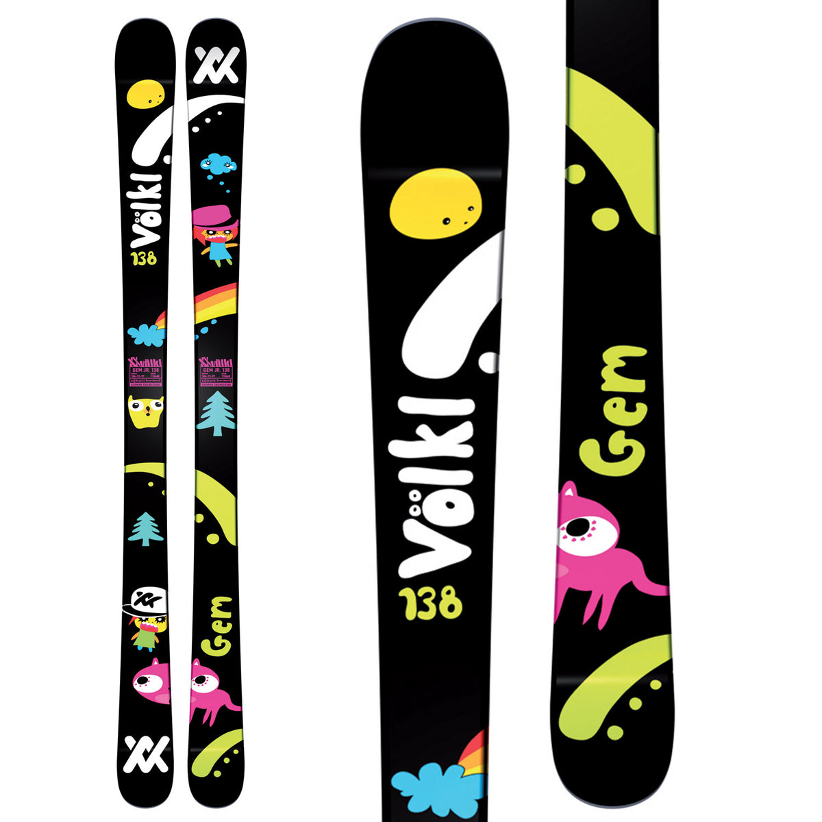 Volkl Gem Jr Skis - Youth 2011
