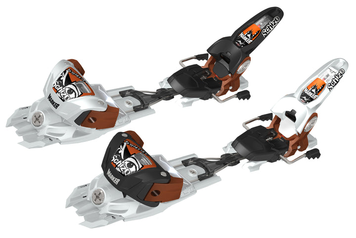 Marker Jester Schizo 16 Ski Bindings (110mm Brakes) 2011 White/Copper/Black