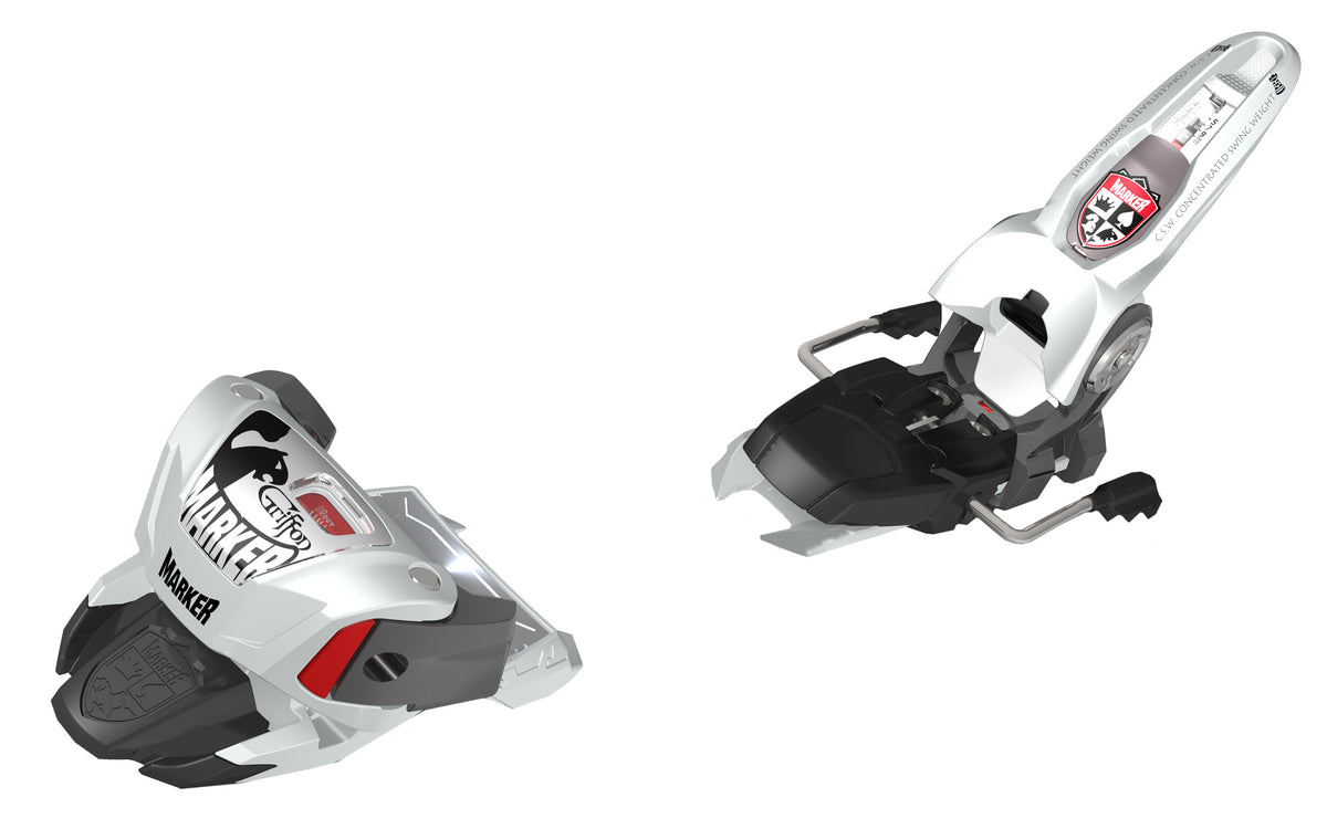 Marker Griffon 12 Ski Bindings (110mm Brakes) 2011 White/Gunmetal