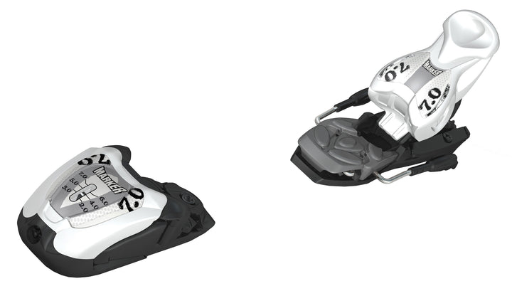 Marker M 7.0 EPS Ski Bindings (74mm Brakes) - Youth 2011 White/Black