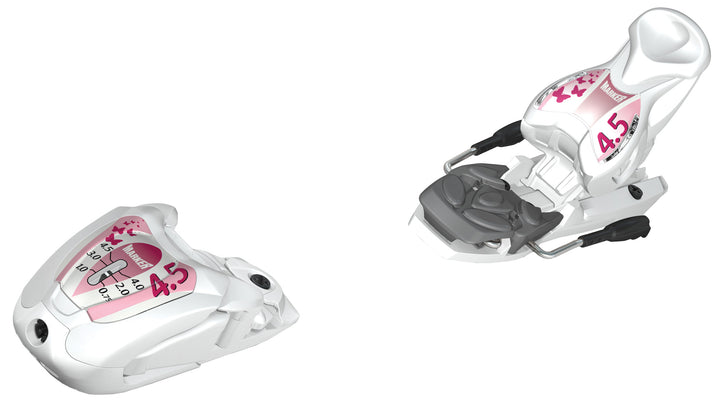 Marker M 4.5 EPS Attiva Ski Bindings (74mm Brakes) - Youth 2011 White/White