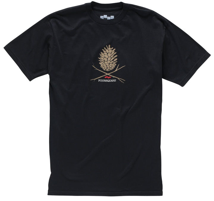 Foursquare Skull Cone T Shirt Blackout