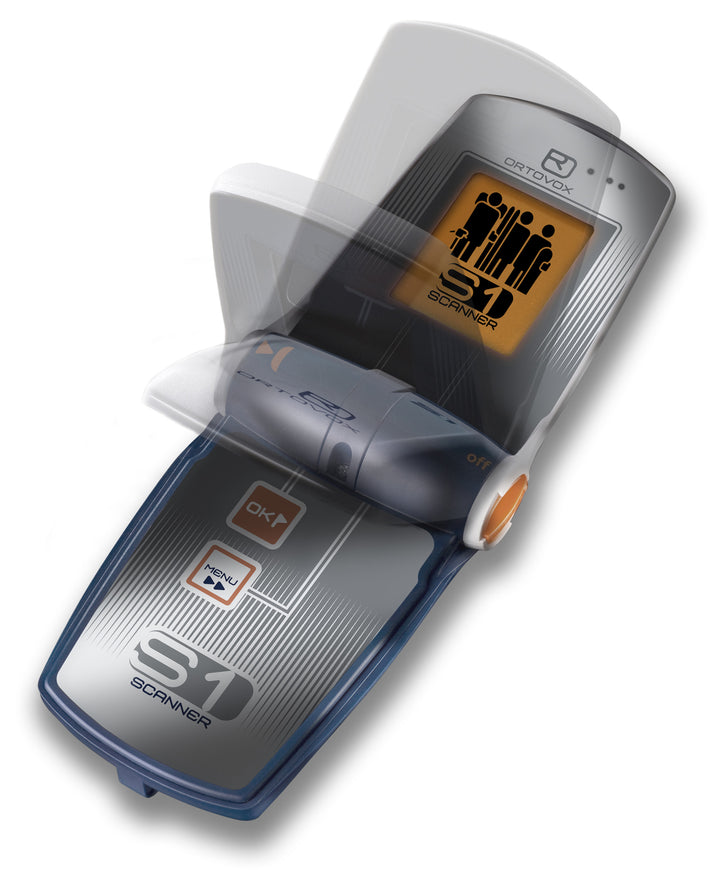 Ortovox S1 Scanner 2.1 Avalanche Transceiver Silver