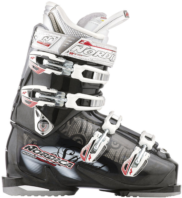 Nordica Speedmachine 105 W Ski Boots - Women's 2011 Black/Transparent Black