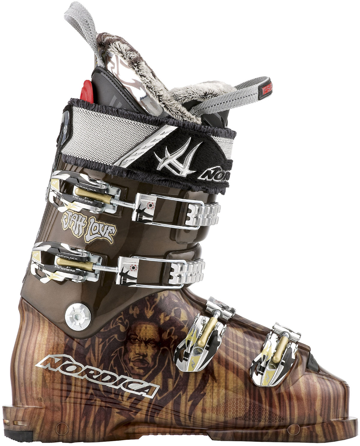 Nordica Jah Love 130 Ski Boots 2011 Gold/Bronze