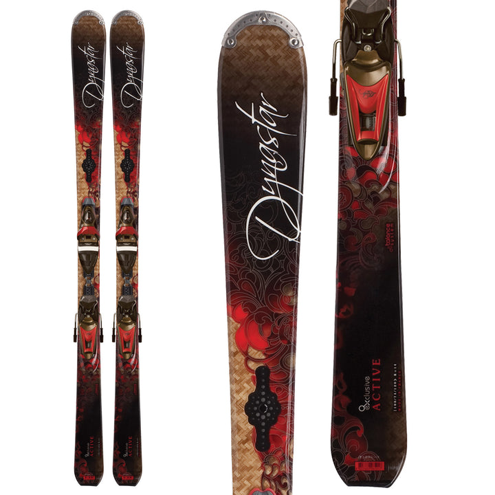 Dynastar Exclusive Active Skis + Nova 10 ACF Bindings - Women's 2011