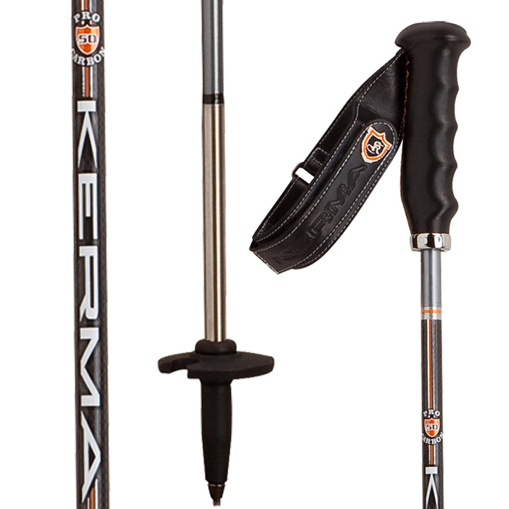 Kerma Pro Carbon 50 Freeride Ski Poles 2011 Carbon