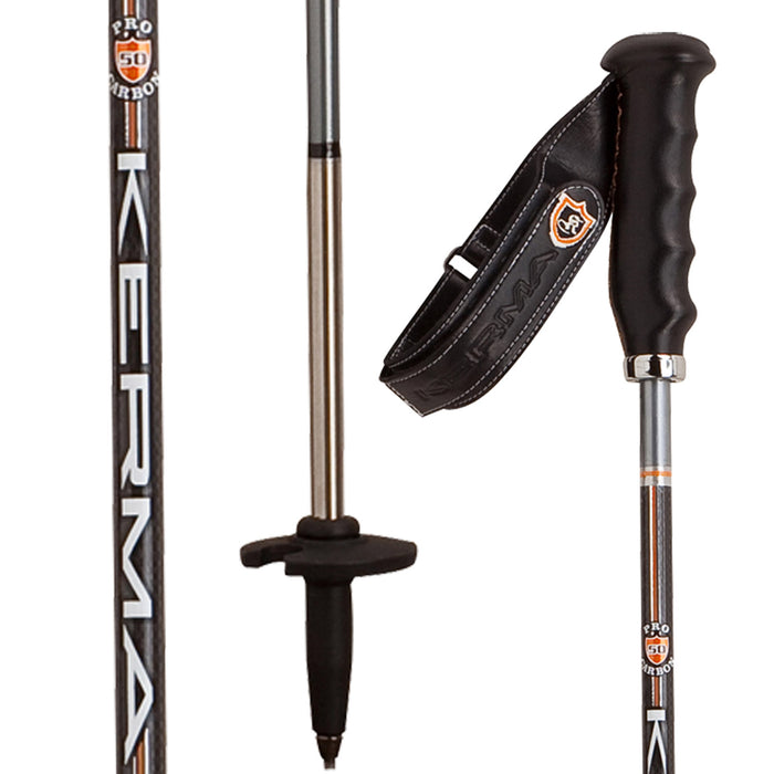 Kerma Pro Carbon 50 Freeride Ski Poles 2011