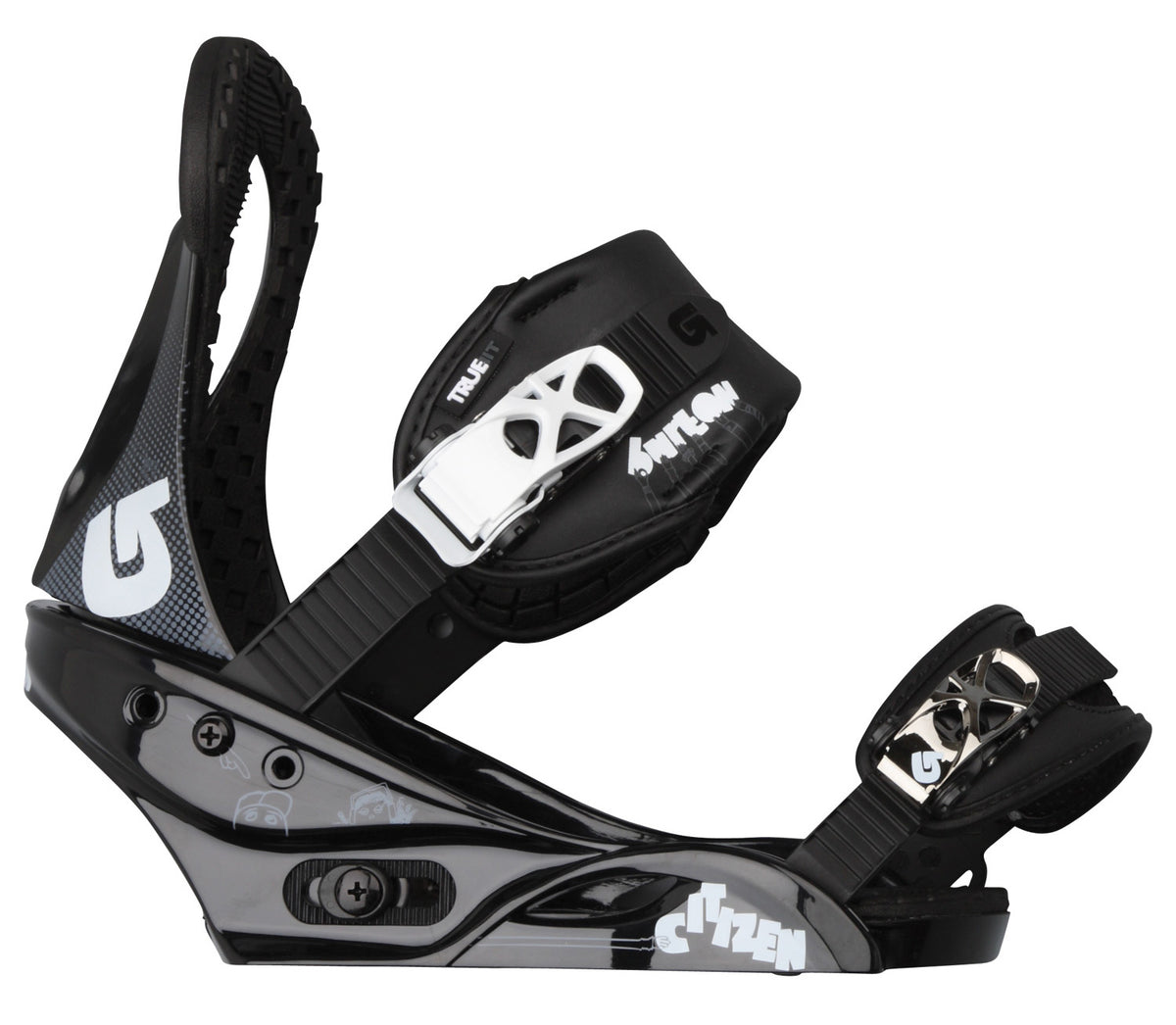 Burton Citizen Snowboard Bindings - Women's 2011 Black