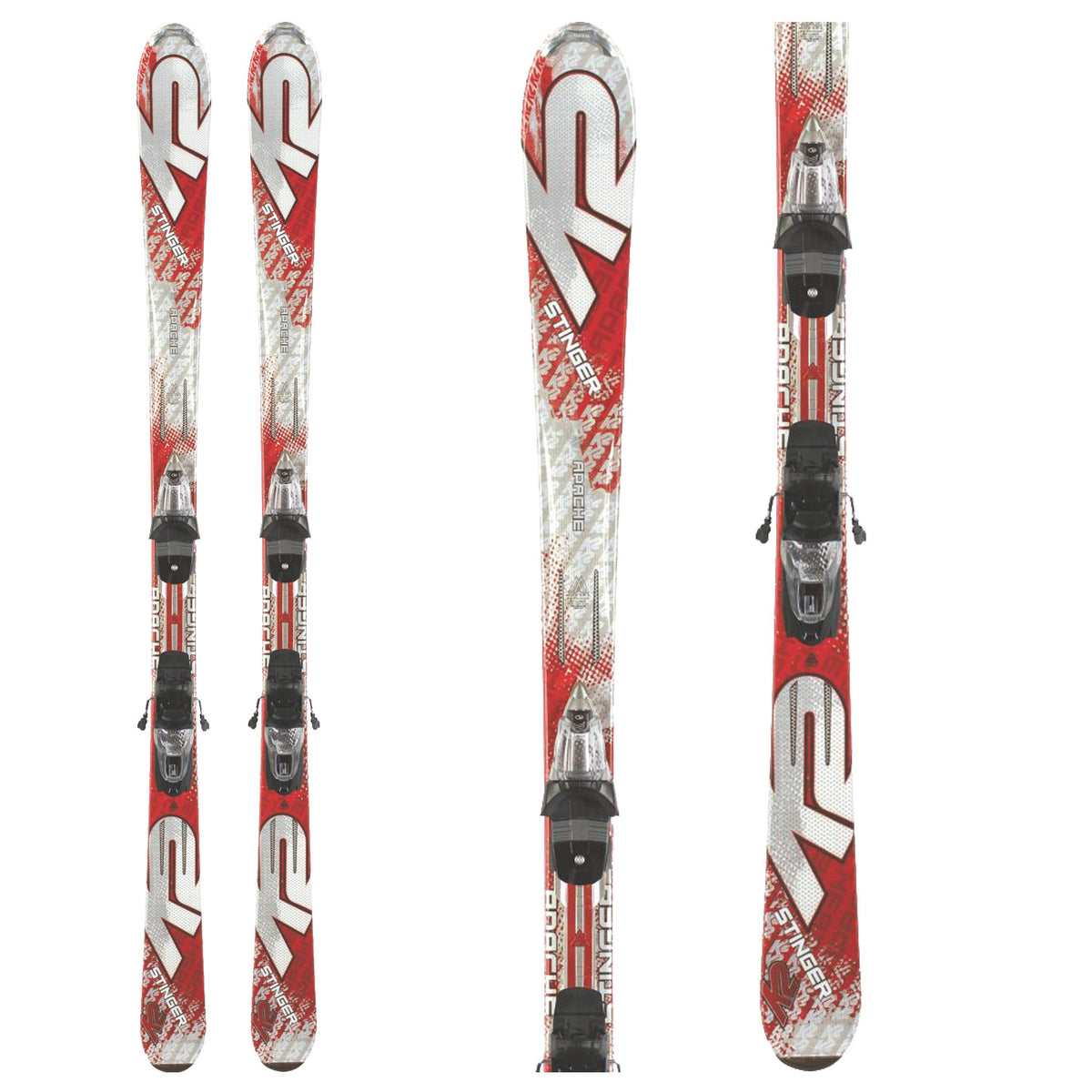 K2 Apache Stinger Skis + M2 10.0 Bindings 2010