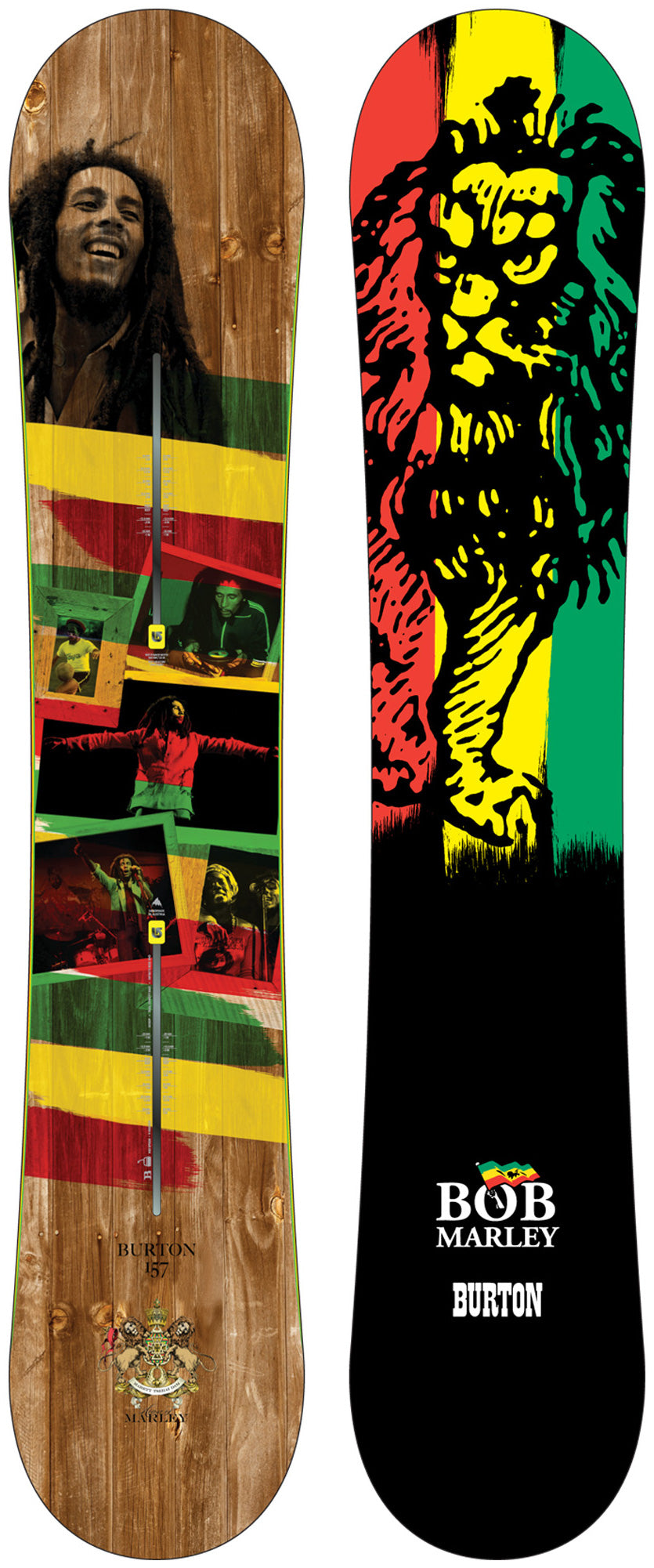 Burton Whammy Marley Rocker Snowboard 2011