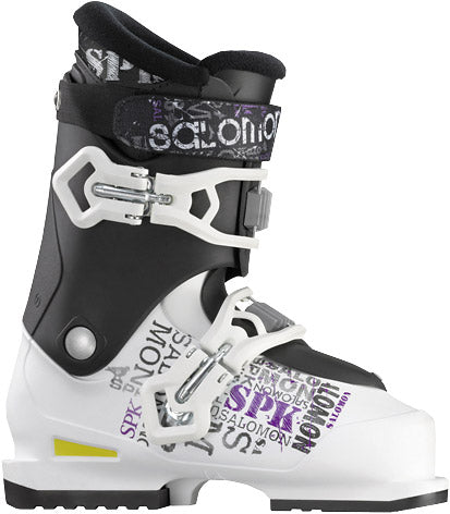 Salomon SPK Kaid Ski Boots - Youth 2011 White/Black