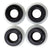 Bones Hardcore Hard Skateboard Bushings White