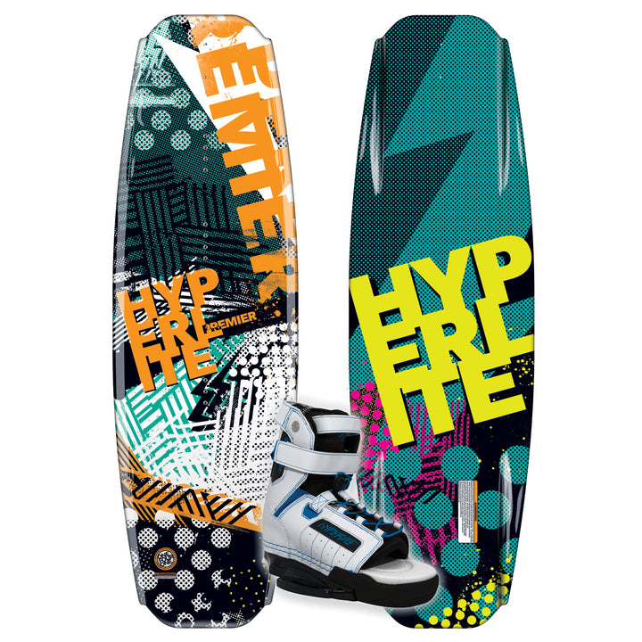 Hyperlite Premier Wakeboard + Focus Boots  2010