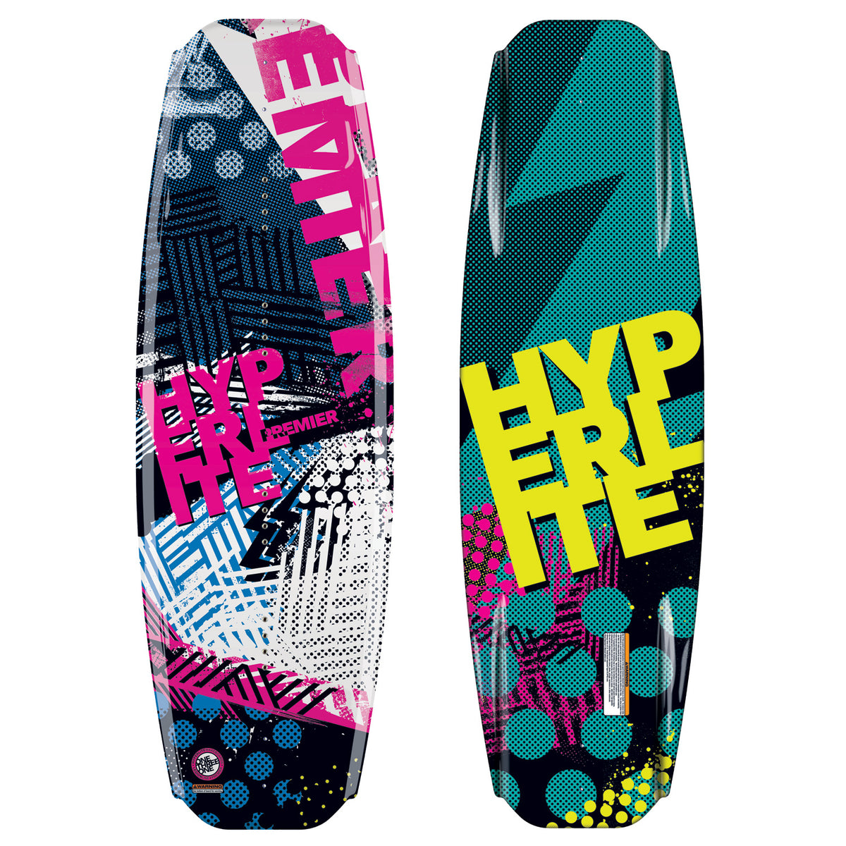 Hyperlite Premier Wakeboard + Focus Boots  2010