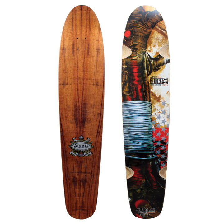 Arbor Blunt Koa Longboard Deck